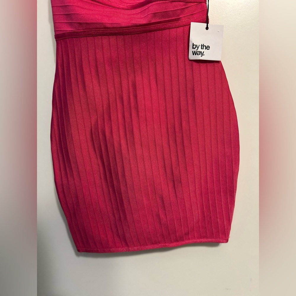 NWT by the way by Superdown Krystal Asymmetrical Mini Dress - Picture 5 of 10